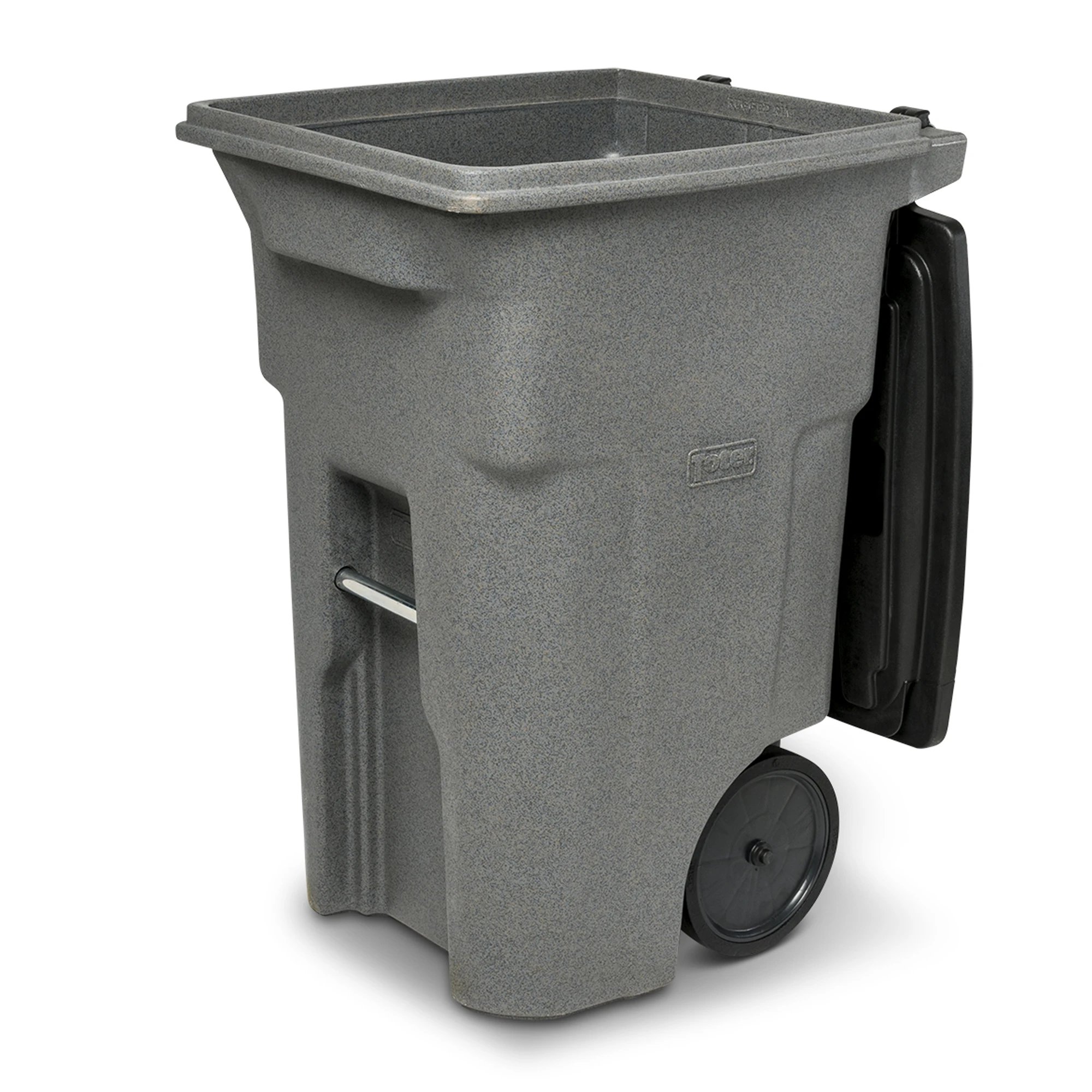【美品】TRASH CAN DOUBLE DECKER   グレー LAZY BUDDY Large 16-Gallon Stainless Steel Kitchen Trash Can