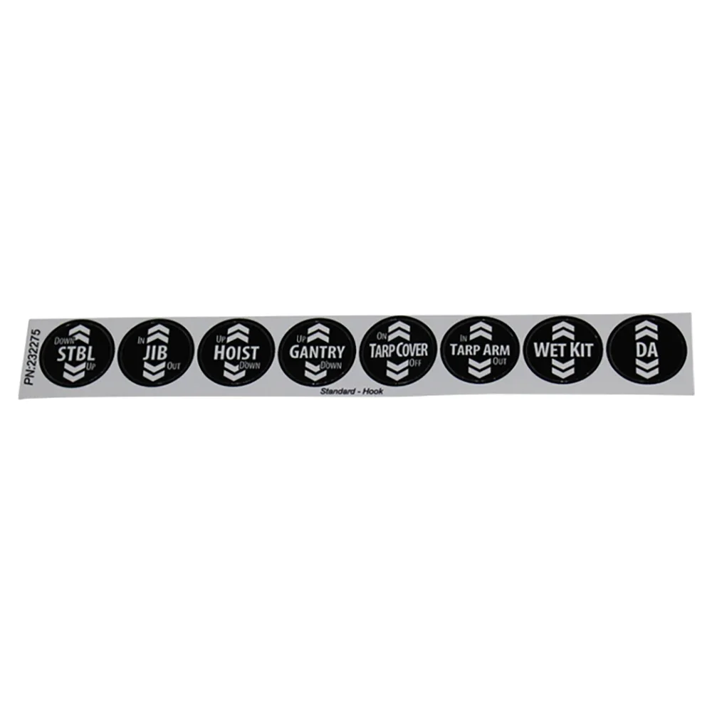 Galbreath™ Valve Section ID Decal 232275 | Wastebuilt.com