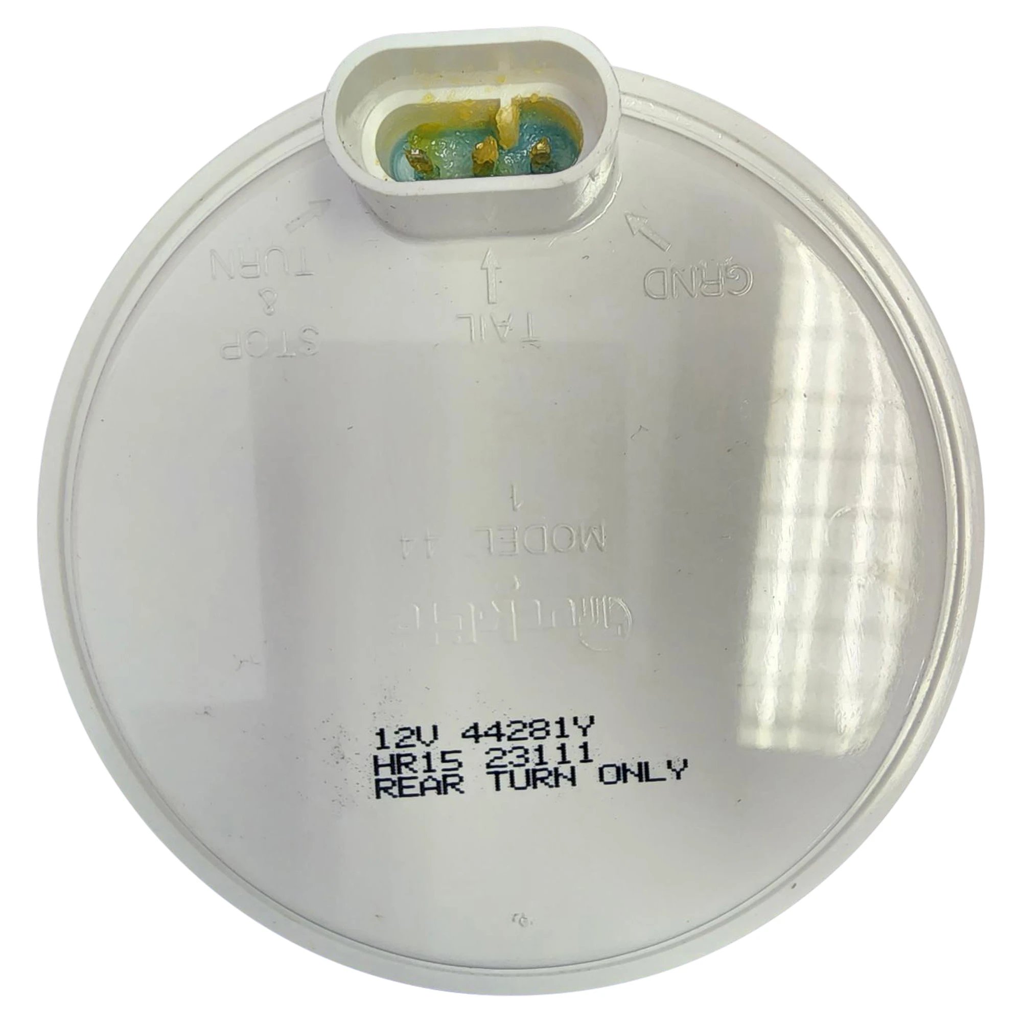 Truck-Lite Super 44, Led Yellow Round, 6 Diode Light | Wastebuilt.com