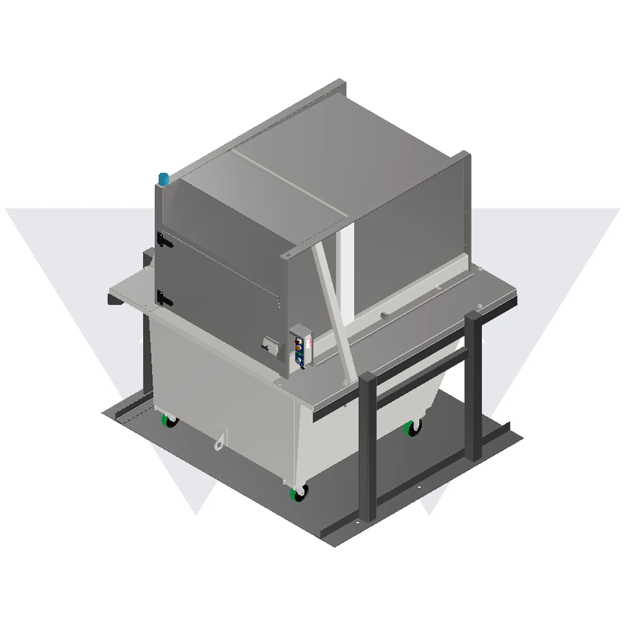 Wastequip® OptiPak 3 Yard Rear Load Compactor | Wastebuilt.com