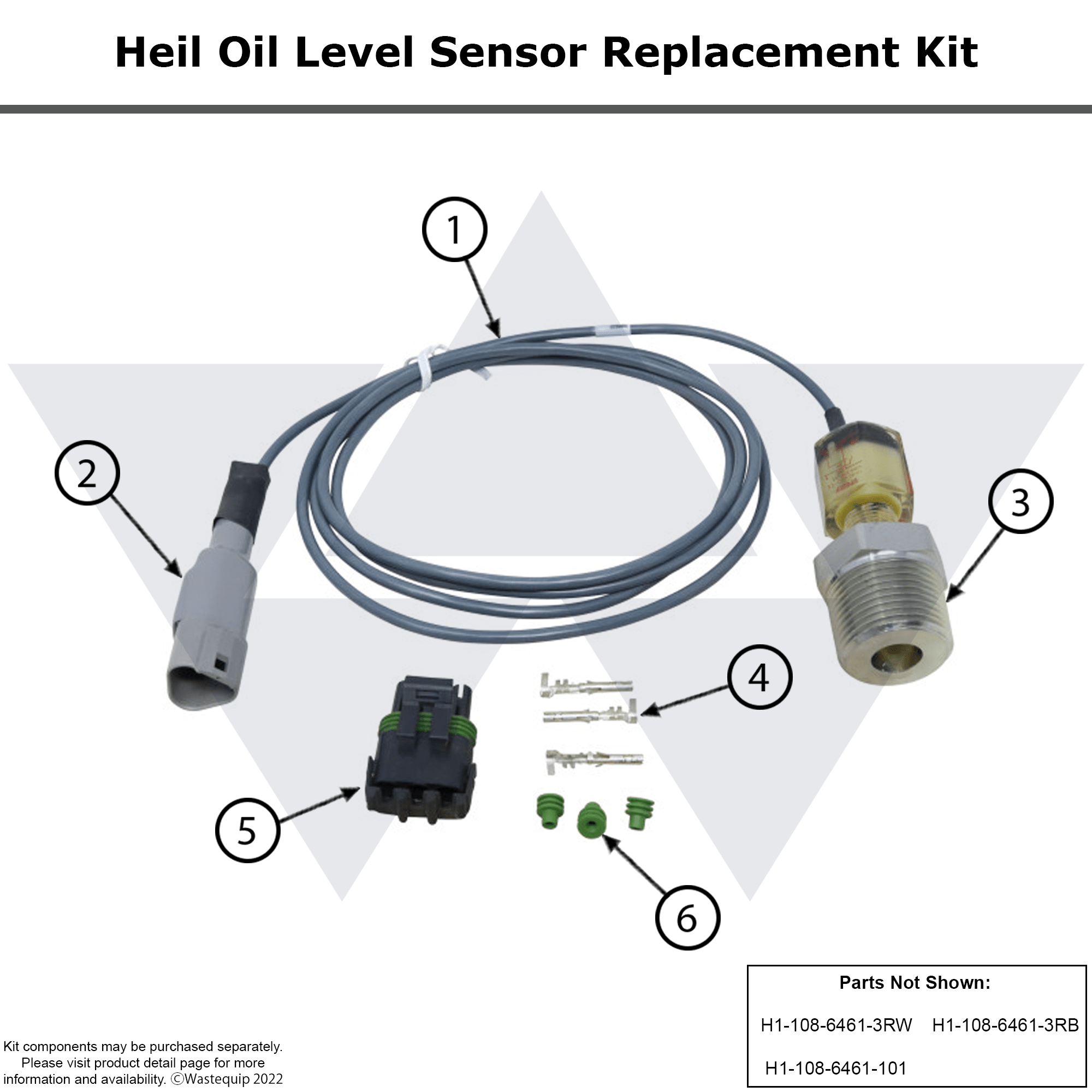 Wastebuilt® Replacement for Heil Oil Level Sensor Replacement