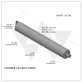 Galbreath™ Hydraulic Bypass Cylinder (6" X 3" X 40") slider navigation image