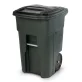 Toter® 48 Gal. Trash Can with Smooth Wheels and Lid slider navigation image