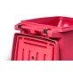 Toter® 64 Gal. Red Hazardous Waste Trash Can with Wheels and Lid Lock slider navigation image