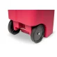 Toter® 64 Gal. Red Hazardous Waste Trash Can with Wheels and Lid Lock slider navigation image